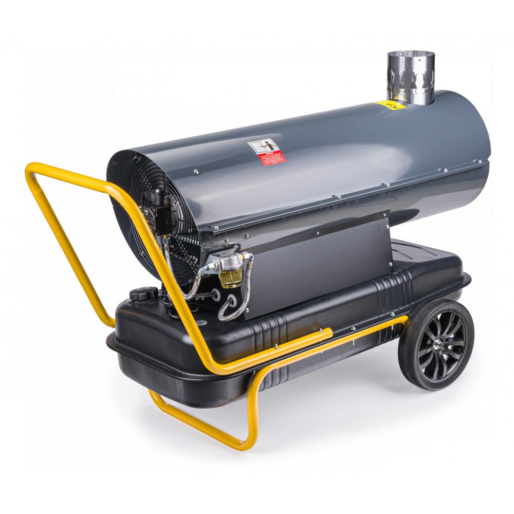 Dyzelinis šildytuvas Powermat 65KW su kaminu