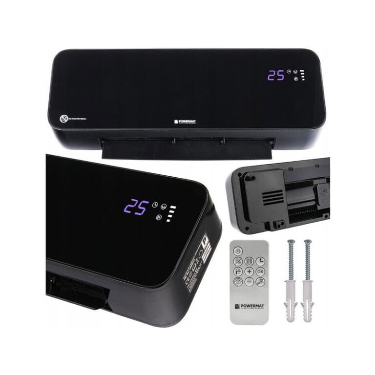 Elektrinis šildytuvas Powermat PM-GC-3000DLS LCD 2000W su nuotoliniu valdymu