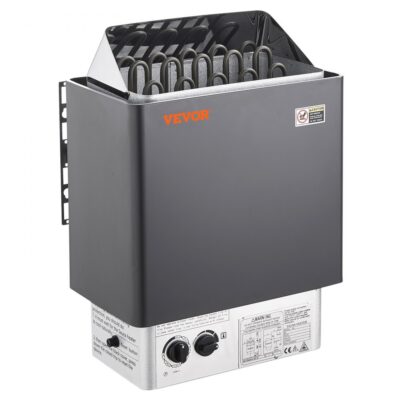 Elektrinė pirties krosnelė VEVOR 8 kW, integruotas valdymas, 400 V