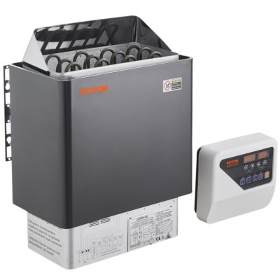 Elektrinė pirties krosnelė VEVOR 6 kW su skaitmeniniu valdikliu, 400 V