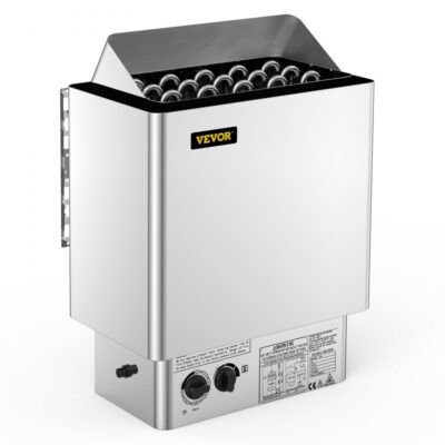 Elektrinė pirties krosnelė VEVOR 9 kW, integruotas valdymas, 400 V